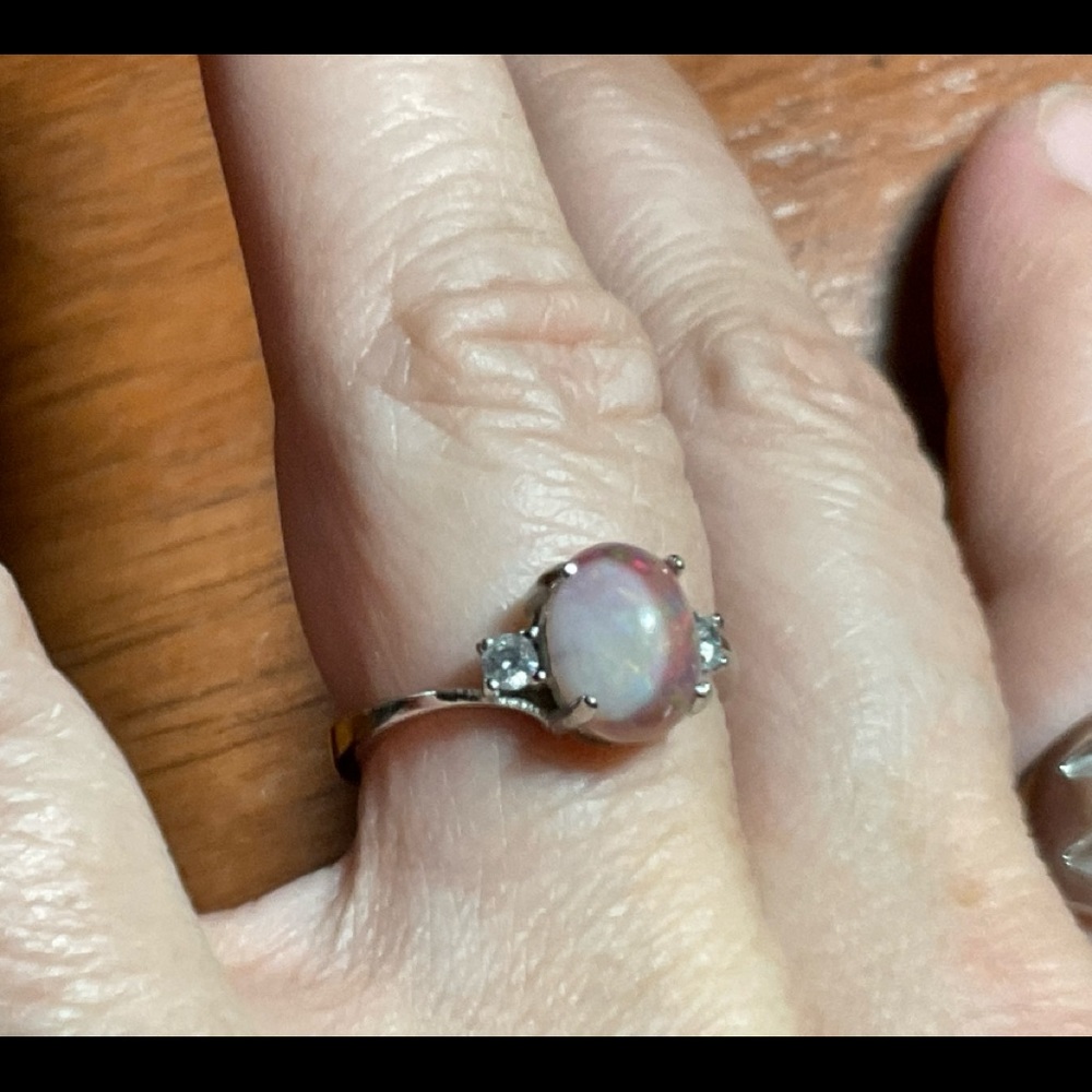 Pink Opal Ring - image 3